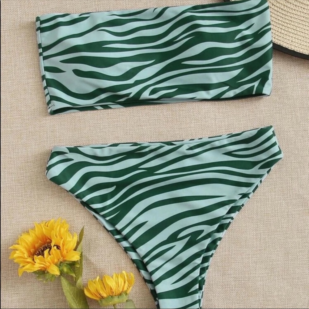 High waist bikini set swimsuit